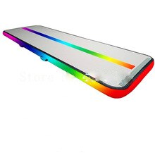 Pump 3x1x0 1m Rainbow Inflatable Air Track Floor Mat Gym Airtrack For