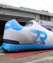 Personalized 26 Feet Length Giant Inflatable Shoe Shoes 8m Balloon For Decoration Toys