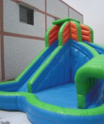 Small Inflatable Pool Slide Production Base Of Professional Water