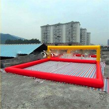 Water Inflatable Volleyball Court Game Play Sport Toys Outdoor