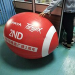Giant Inflatable Rugby Football Replica Model For Sports Pvc School Gym Match