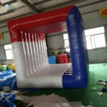 Team Building Square Inflatable Interactive Adult Flip It Game