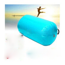 80cm Dia Inflatable Air Roller Gymnastic Barrel For Exercise Training With Electric Pump
