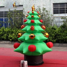 Exquisite 2 2mh Inflatable Christmas Tree Indoor Blow Up Day Decoration Toy
