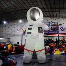 Outlet 4m Inflatable Astronaut For Stage Backdrop Decoration Giant Balloon Display Toys