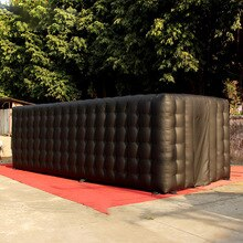 Pvc 7 2x3 2x2 4m Black Square Tent Marquee Customized Room For Outdoor Use Pavilion