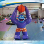 To Door 20ft 6m Giant Inflatable Gorilla Cartoon Pvc Model Outdoor Advertising