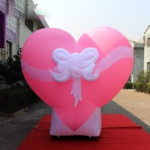 Romantic Decorations 2 5 Meters Inflatable Heart Shape For Outdoor Balloon Wedding Display Toys