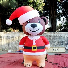 Personalized 3m Height Inflatable-advertising-cartoon-bear Inflatable Bear Mascot Decorated Toys