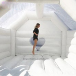 Bingo 4m High Pvc Waterproof Inflatable Wedding Trampolines Outdoor Facility Recreation