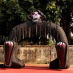 Exquisite 5x5mh Inflatable Ghost Arch For Halloween Decoration Blow Up Display Toys