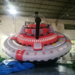 Outlet 5m Diameter Inflatable Spaceship For Event Showing Giant Blow Up Ufo Dispaly Toys