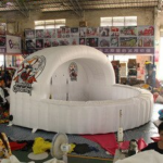 Pool Party Advertising Promotion Type Custom Made 6x4 6x3m Inflatable Bar Tent Toy