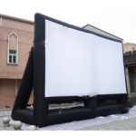 To Door Giant 8mx6m Inflatable Movie Screen 16 9 Projection Large Outdoor Portable Film Play