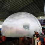 8m White Dome Inflatable Tent For Wedding Party Events