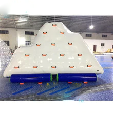 Park Toys Used Rock Climbing Wall Floating Island Inflatable Water Iceberg