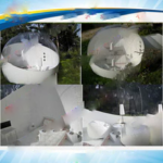 4m 13ft Romantic Clear Giant Inflatable Dome Bubble Tent Transparent Outdoor