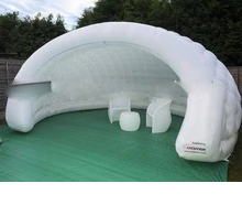 Most Popular Half Inflatable Dome Tent Structure Luna For Event Party Promotion Exhibition