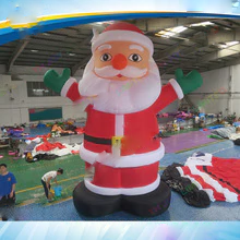 6m 20ft High Giant Inflatable Santa Claus Model Christmas Old Man For Holiday