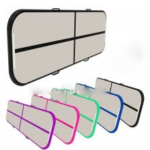 Air Track 3x1x0 1m Mini Black Inflatable Airtrack For Gym Tumble Trampoline Pump