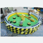 Sea To Port Commercial Inflatable Wipe Out Jumper Wipeout Obstacle