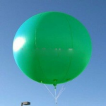 2m Diameter Advertising Balloon 0 18mm Pvc Helium For Customized Sky