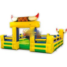 Crazy Spanish Game Inflatable Rodeo For