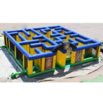 Design Inflatable Laser Tag Maze For Obstacle Course Game Labyrinth
