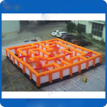 Games Inflatable Laser Tag Maze Game Durable Puzzel Large Outdoor Labyrinth