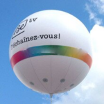 2m Diameter Inflatable Balloon Pvc Material Helium For Advertising Popular