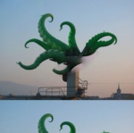 Mzqm Giant Inflatable Tentacles Multi-size Decorative Octopus Leg For Event And Show