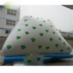 Floating Water Park Games Inflatable Iceberg Climbing Slide