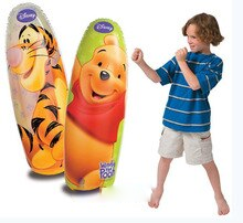 Genuine Original Intex Cartoon Tumbler Children Inflatable Toy Boxing Bag Bottom 3d Educational