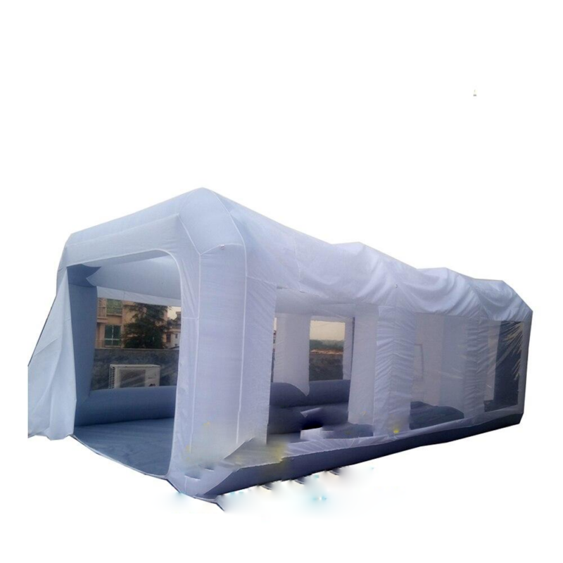 Double Sealed Frame Tube Inflatable Spray Paint Booth Tent For Car