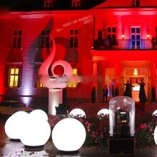 Customized Height Mushroom Inflatable Ground Decorative Decoration With Led Toys