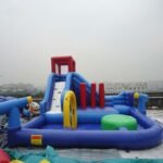 Price Pvc Material Outdoor Inflatable Slide Water Pool Combo Bouncy