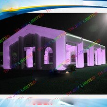 10x6m Led Inflatable Party Tent Wedding Giant Outdoor Event Arch For