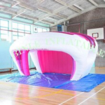 Attractive Portable Inflatable Concession Stand Kiosk Booth Tent Drink Bar Mini Treat Shop For