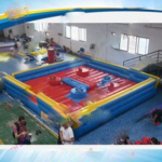 Air Commercial Grade 4players Inflatable Gladiator Game