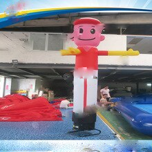 10ft 3m Wave Dancers Sky Dancer Inflatable Tube Man Puppet Wind Flying Promotional Balloons Advertising Waver