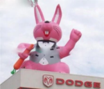 Roof Top Promotional Giant Inflatable Easter Bunny Rabbit Model With Carrot For Outdoor Decoration