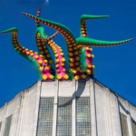 Hot Selling Oversized Green Inflatable Octopus Tentacles Giant Jellyfish Legs Balloon For Outdoor Party Decoration