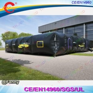 Inflatable Customized Laser Game Arenas Black Tag Maze - 2