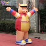 Inflatable Walking Pig Costume For Parade -inflatable Toy - 2