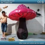 Large Inflatable Mushroom Balloon For Store Mall Festival Decoration Landscaping Model Theme Park Plant 2m - 5