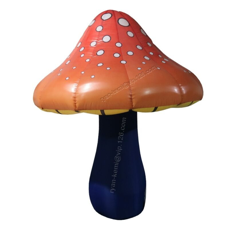 Large Inflatable Mushroom Balloon For Store Mall Festival Decoration Landscaping Model Theme Park Plant 2m