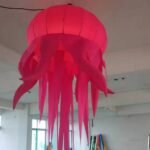 Led Light Party Decoration Customized Inflatable Octopus Tentacle Jellyfish For Advertising - 5