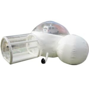 Outdoor Giant Transparent Inflatable Bubble Tent Clear Dome Single Tunnel Camping Cube Stargazing Two