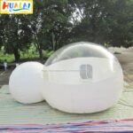 Outdoor Giant Transparent Inflatable Bubble Tent Clear Dome Single Tunnel Camping Cube Stargazing Two - 5