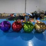 Reflective Giant Inflatable Mirror Ball Balloon Advertise Pvc Home Garden Ornament Decoration - 3